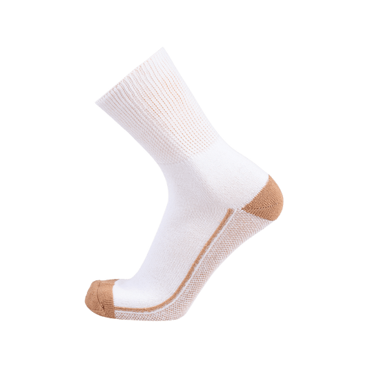 Glucology Copper Classic Socks White