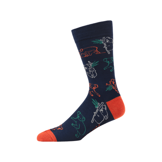 Bamboozld Men's Sketch Koala Bamboo Socks