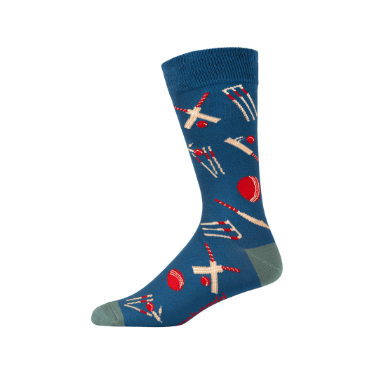 Bamboozld Men's Cricket Stumps Bamboo Socks