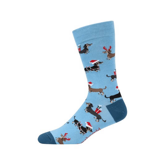 Bamboozld Men's Christmas Dashing Boy Bamboo Socks