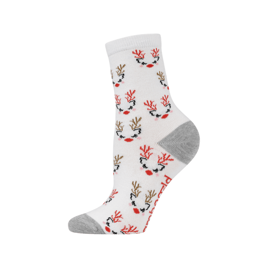 Bamboozld Kid's Reindeer Faces Bamboo Socks