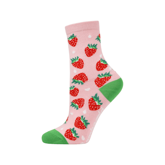 Bamboozld Kid's Strawberries Bamboo Socks