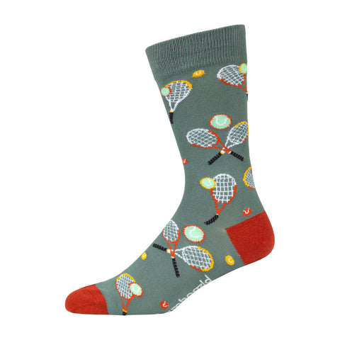 Bamboozld Mens Tennis Rally Bamboo Sock Bamboozld Mens Tennis Rally Bamboo Sock