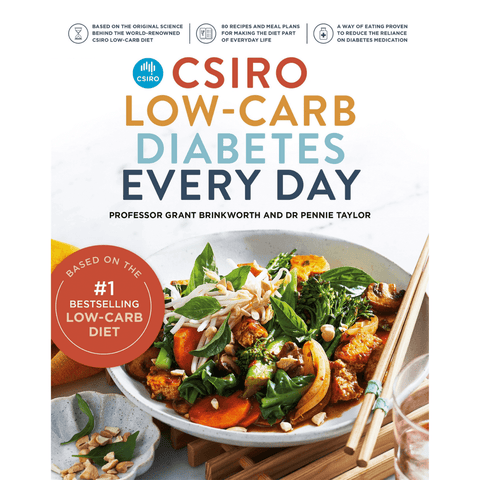 CSIRO Low-Carb Diabetes Every Day' cookbook: front cover CSIRO Low-Carb Diabetes Every Day' cookbook: front cover