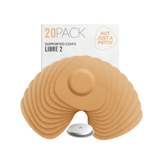 NJaP CGM Patches Freestyle Libre + Medtronic Guardian 20pk