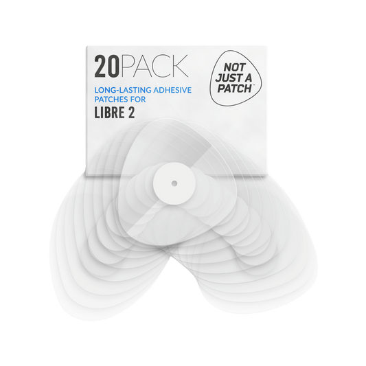 NJaP CGM Patches Freestyle Libre + Medtronic Guardian Transparent 20pk