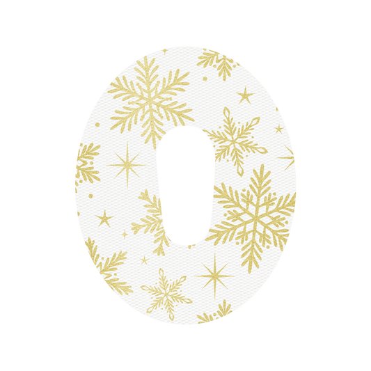 Christmas Snow Flakes - CGM Patches 10pk
