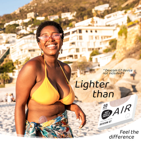 NJaP CGM Patches Dexcom G7 + Stelo Air Patch 20 pack NJaP CGM Patches Dexcom G7 + Stelo Air Patch 20 pack