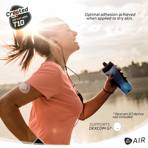 NJaP CGM Patches Dexcom G7 + Stelo Air Patch 20 pack NJaP CGM Patches Dexcom G7 + Stelo Air Patch 20 pack