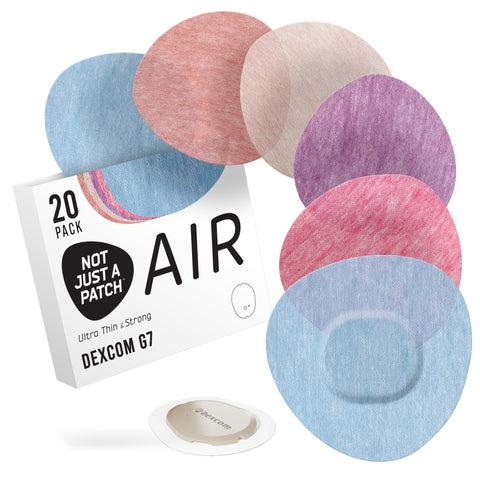 NJaP CGM Patches Dexcom G7 + Stelo Air Patch 20 pack NJaP CGM Patches Dexcom G7 + Stelo Air Patch 20 pack