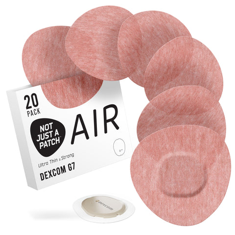 NJaP CGM Patches Dexcom G7 + Stelo Air Patch 20 pack NJaP CGM Patches Dexcom G7 + Stelo Air Patch 20 pack