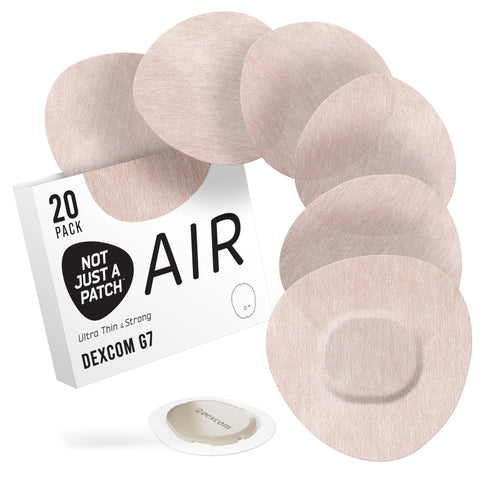 NJaP CGM Patches Dexcom G7 + Stelo Air Patch 20 pack NJaP CGM Patches Dexcom G7 + Stelo Air Patch 20 pack