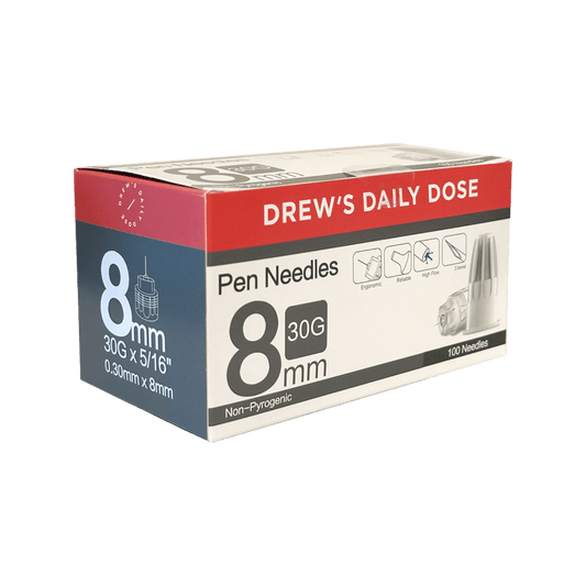 Drew's Daily Dose Pen Needles 100pk