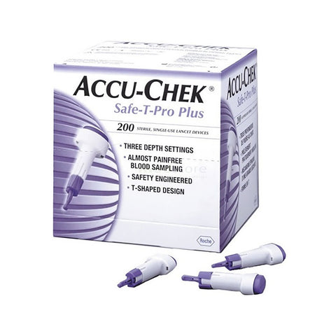 Three Accu-Chek Safe-T-Pro Plus Safety Lancets With Box|Open Box Of Accu-Chek Safe-T-Pro Plus Safety Lancets Three Accu-Chek Safe-T-Pro Plus Safety Lancets With Box|Open Box Of Accu-Chek Safe-T-Pro Plus Safety Lancets