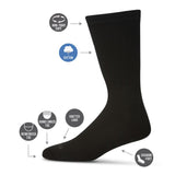 Men's Cushioned Health Socks Size 6-10
