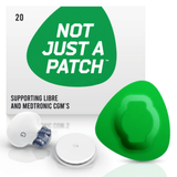 NJaP CGM Patches Freestyle Libre + Medtronic Guardian 20pk