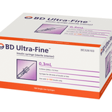 BD Ultrafine Syringe 29G 0.3ml 12.7mm 100pk
