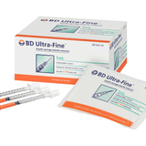 BD Ultrafine Syringe 29G 1.0ml 12.7mm 100pk