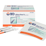 BD Ultrafine II Syringe 31G 1.0ml 8mm 100pk