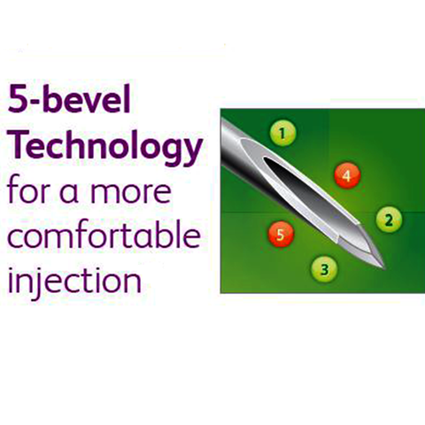 BD Ultrafine Pen Needle 31G 5mm 100pk BD Ultrafine Pen Needle 31G 5mm 100pk