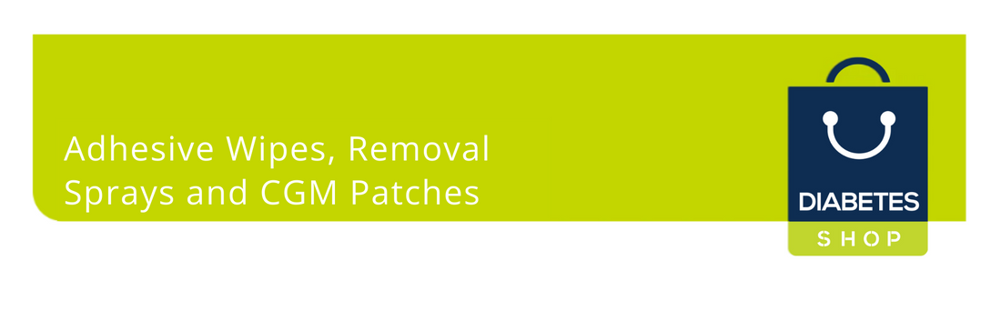 Adhesive Wipes, Removal Sprays and CGM Patches