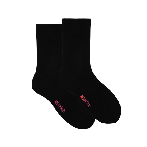 Underworks Women's All Day Socks Cushioned Crew 2pk