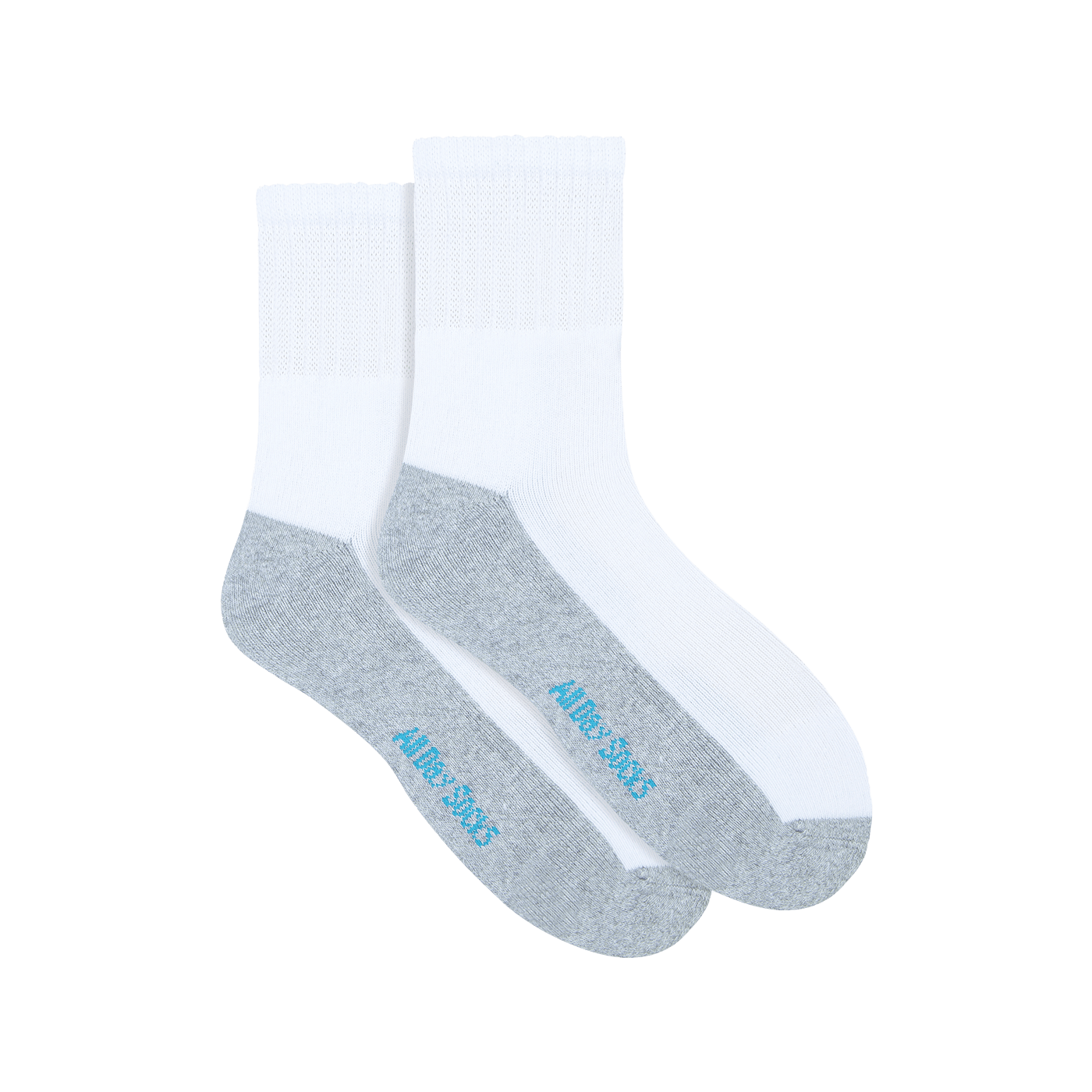 Underworks Men's All Day Socks Mid Crew Walk
