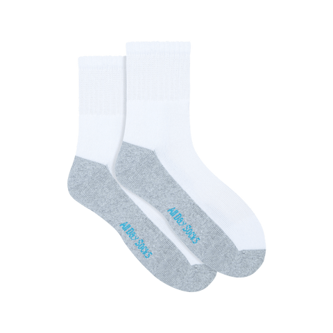 Underworks Men's All Day Socks Mid Crew Walk