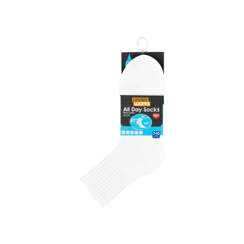 All Day Socks Men's Mid Crew Walk 1pk