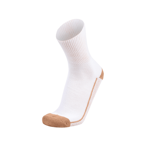 Glucology Copper Classic Socks White