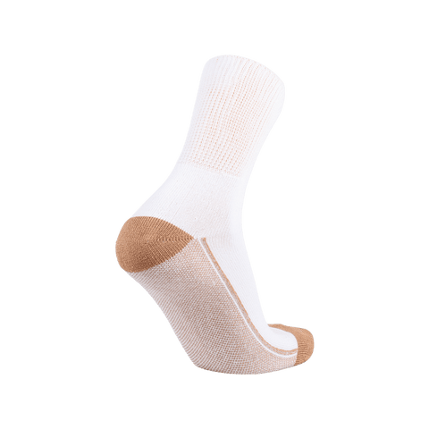 Glucology Copper Classic Socks White