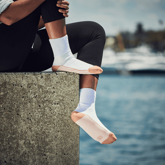 Glucology Copper Classic Socks White