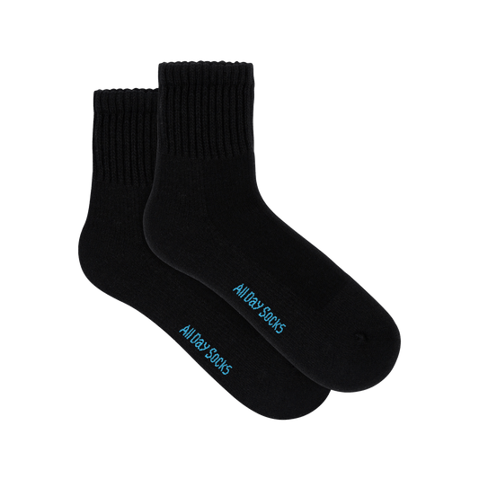 Underworks Men's All Day Socks Mid Crew Walk