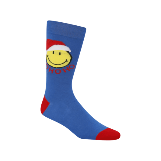 Bamboozld Men's Smiley Ho Ho Ho Bamboo Socks