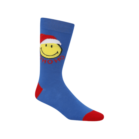 Bamboozld Men's Smiley Ho Ho Ho Bamboo Socks
