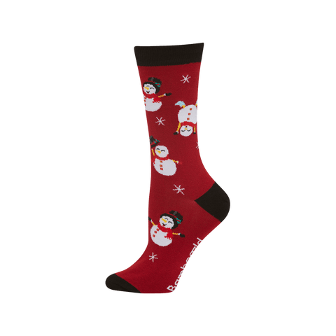 Bamboozld Women's Cheeky Snowman Bamboo Socks