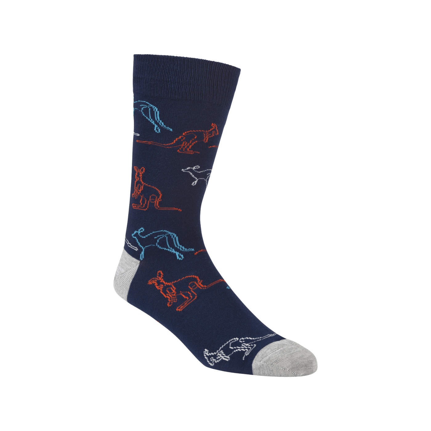 Bamboozld Men's Sketch Roos Bamboo Socks