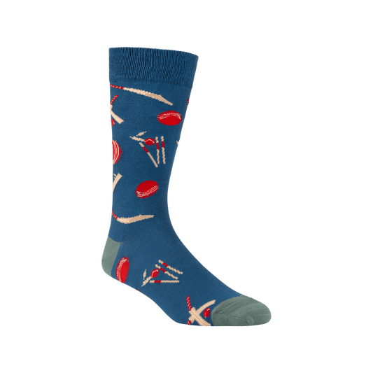 Bamboozld Men's Cricket Stumps Bamboo Socks