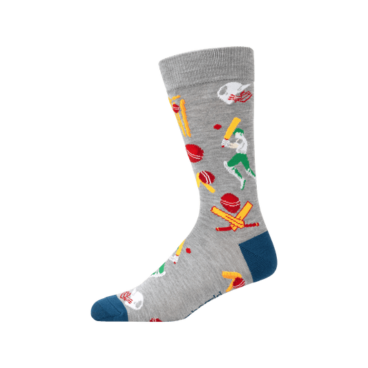 Bamboozld Men's Cricket Batsman Bamboo Socks