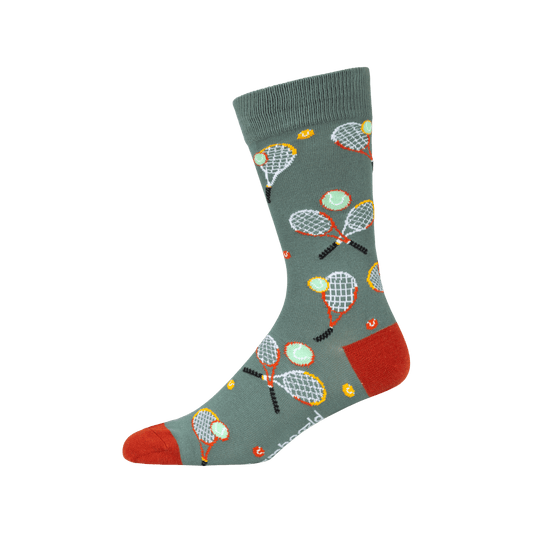 Bamboozld Men's Tennis Rally Bamboo Socks