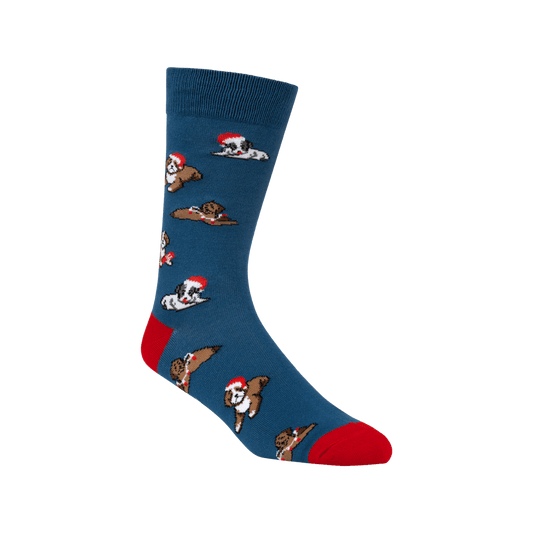 Bamboozld Men's Chrissy Cavoodles Bamboo Socks