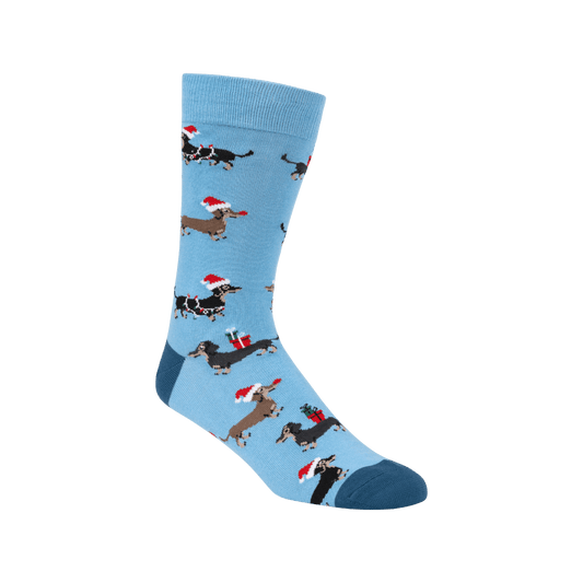 Bamboozld Men's Christmas Dashing Boy Bamboo Socks