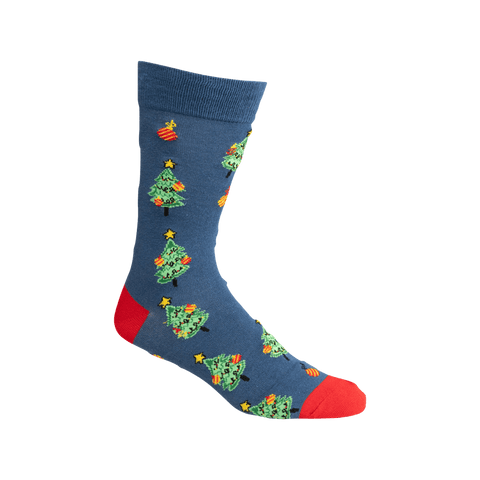 Bamboozld Men's Christmas Trees Bamboo Socks