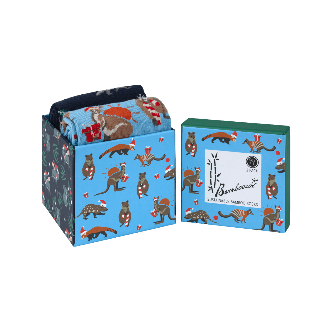 Bamboozld Men's Aussie Chrissy Gift Box 2pk