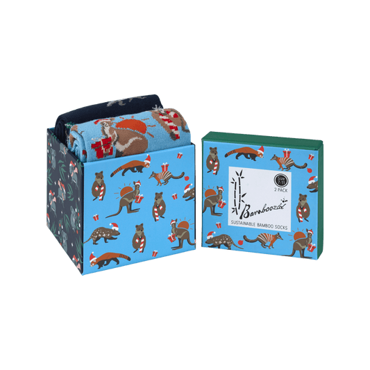 Bamboozld Men's Aussie Chrissy Gift Box 2pk