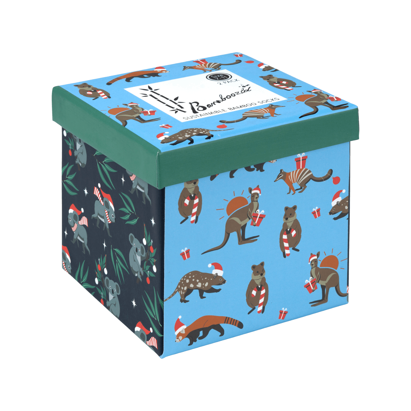 Bamboozld Men's Aussie Chrissy Gift Box 2pk