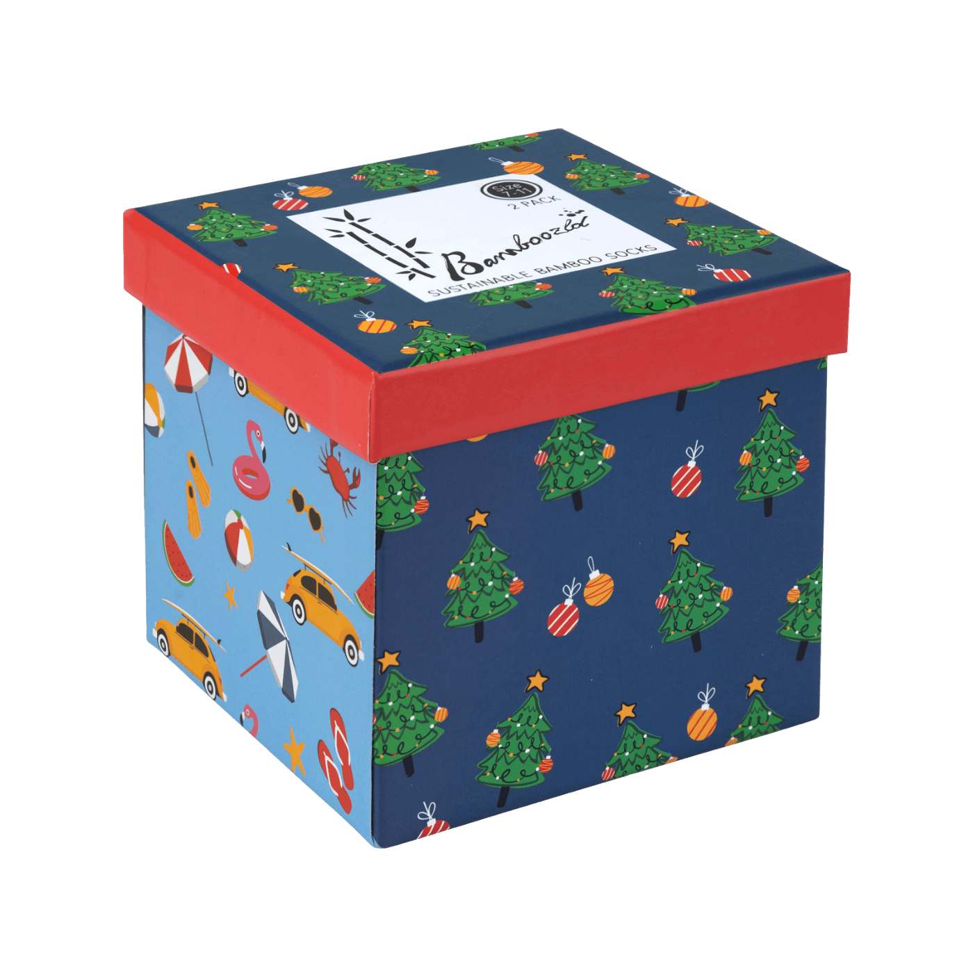 Bamboozld Men's Summer Time Chrissy Gift Box 2pk