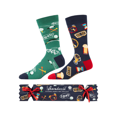 Bamboozld Men's Boys Weekend Cracker 2pk