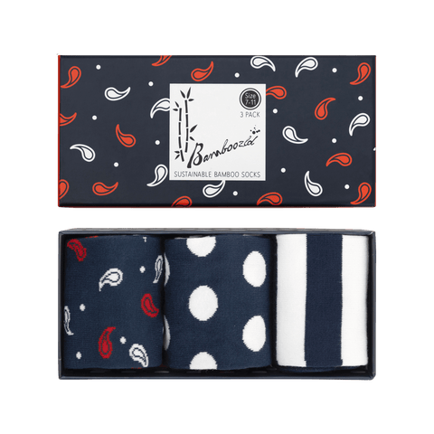 Bamboozld Men's Spots and Specks Gift Box 3pk