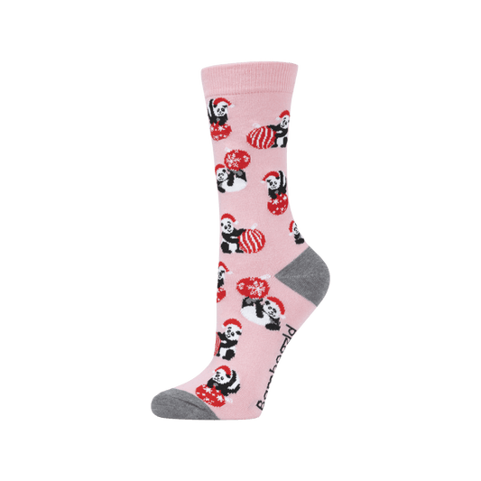 Bamboozld Women's Panda Baubles Bamboo Socks